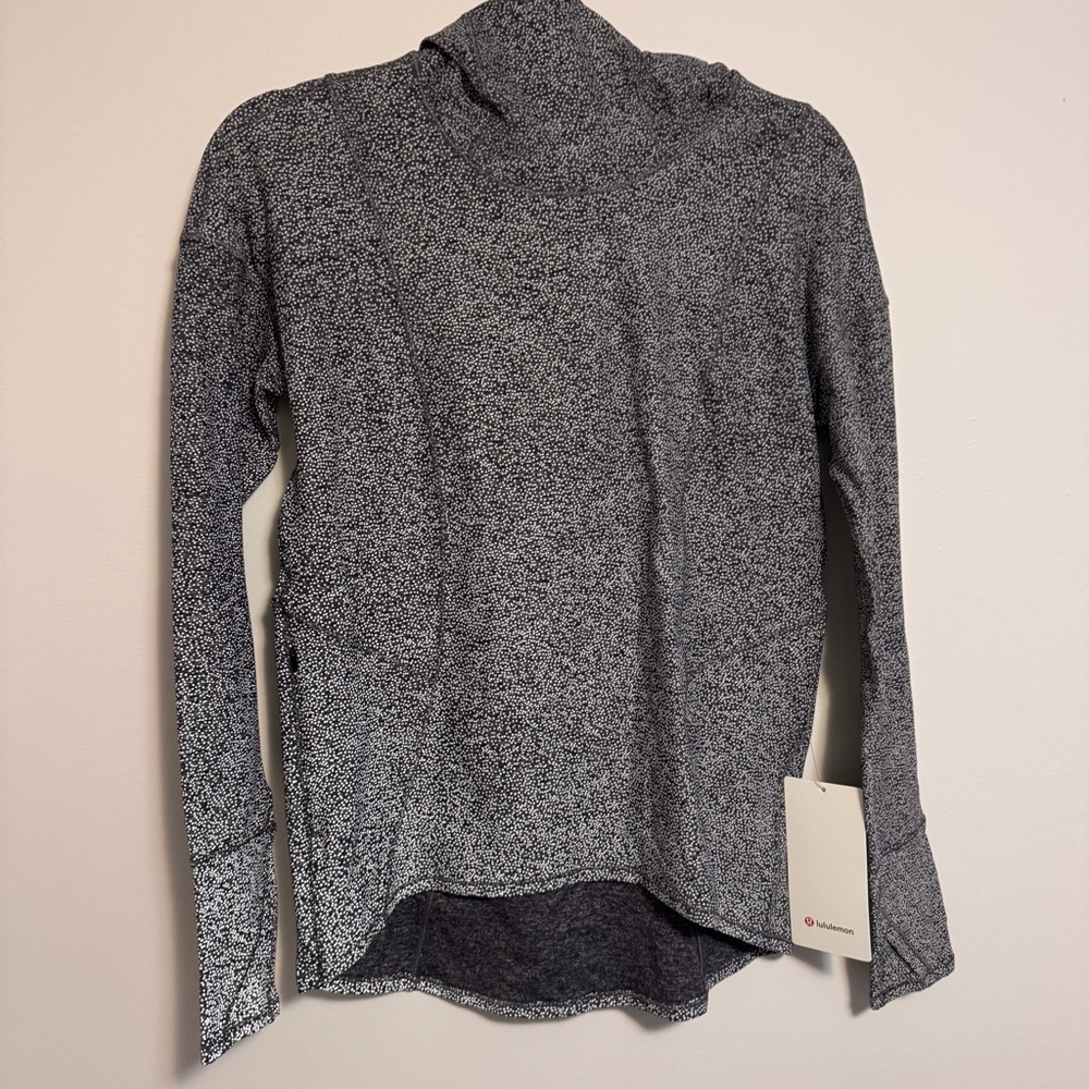 🆕 Lululemon Ready to Rulu Hoodie - Dimension Dot Heathered Black Reflective